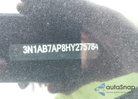 2017 Nissan Sentra S из США, поврежденный, VIN 3N1AB7AP8HY275784